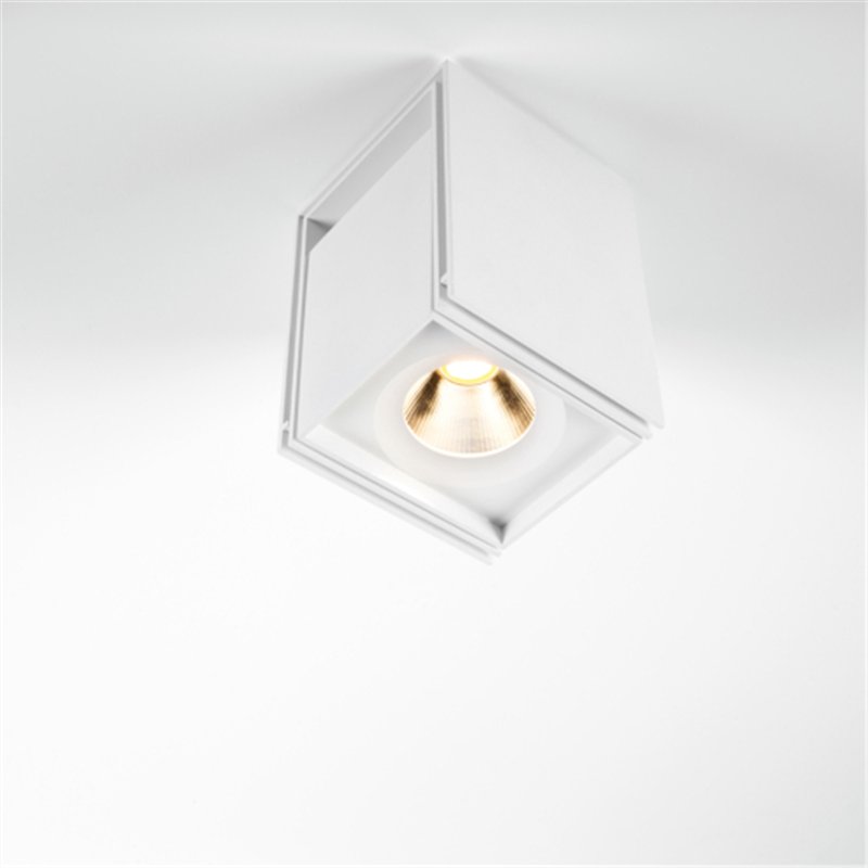 Modular Rektor Semi-Recessed Adjustable 78x78 1x LED DE | Einbauspot