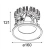 Modular Smart Cake Recessed 160 1x IP55 Diffuse LED DE | Einbauspot