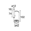 Modular Medard Jack Adjustable 42 1x LED DE | Ceiling lamp / Wall lamp