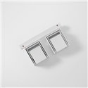 Modular Rektor Track 48V Adjustable 57x50 2x LED | Track lighting fixture