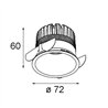 Modular Klevr Recessed 72 1x IP55 LED DE | Einbauspot