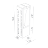 BRICK IN THE WALL Small IP20 LED 500 lm remote driver WARMDIM