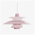 Louis Poulsen PH 5 Opal (opal rose) Suspension lamp - Outlet
