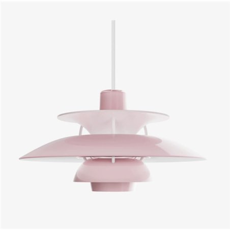 Louis Poulsen PH 5 Opal (opal rose) Suspension lamp - Outlet