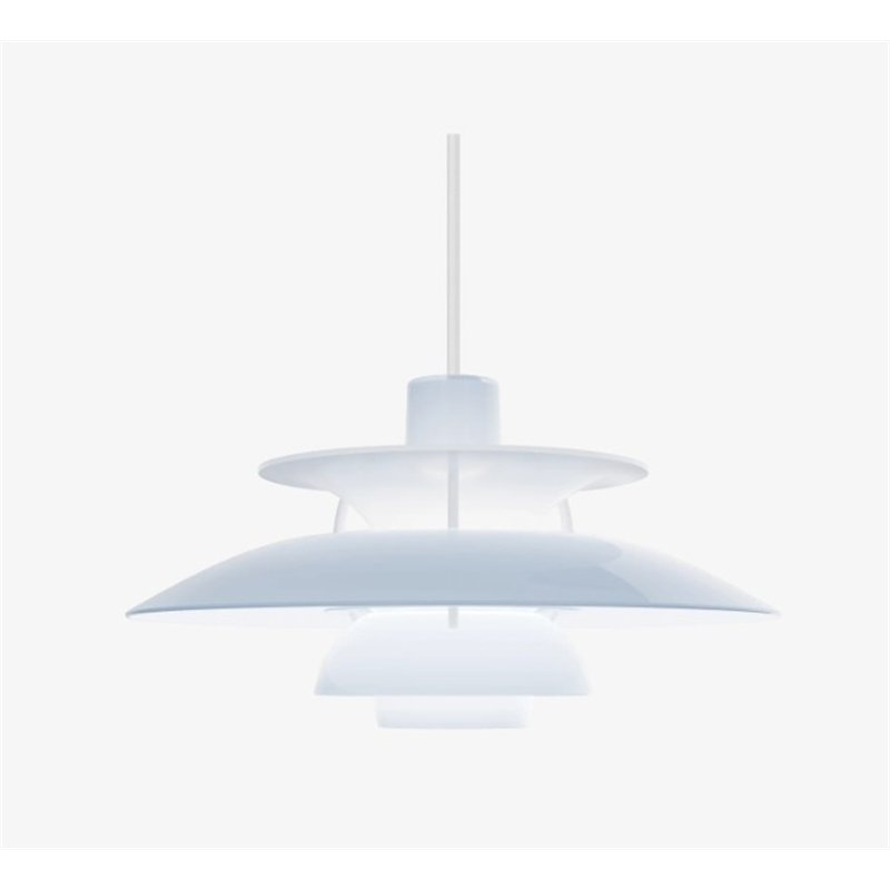 Louis Poulsen PH 5 Opal (hellblau) Hängelampe - Outlet