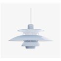 Louis Poulsen PH 5 Opal (pale blue) Suspension lamp - Outlet