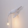 SELETTI Bird Lamp  Left Indoor White