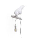 SELETTI Bird Lamp  Left Indoor White