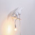 SELETTI Bird Lamp  Left Indoor White