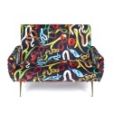 SELETTI Toiletpaper Two Seater Sofa - Snakes