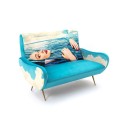 SELETTI Toiletpaper Two Seater Sofa - Sea Girl