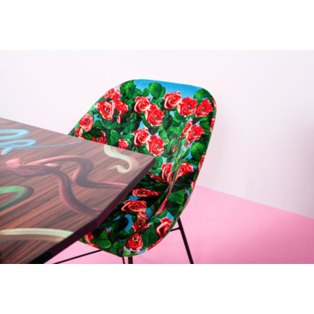 SELETTI Toiletpaper Chair  - Roses