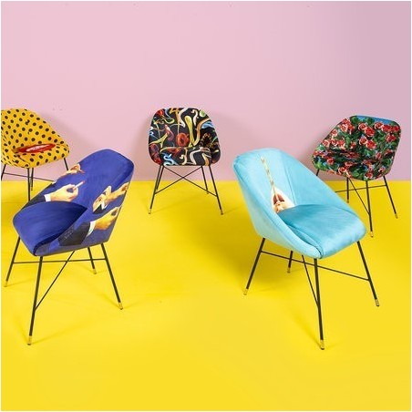 SELETTI Toiletpaper Chair  - Roses
