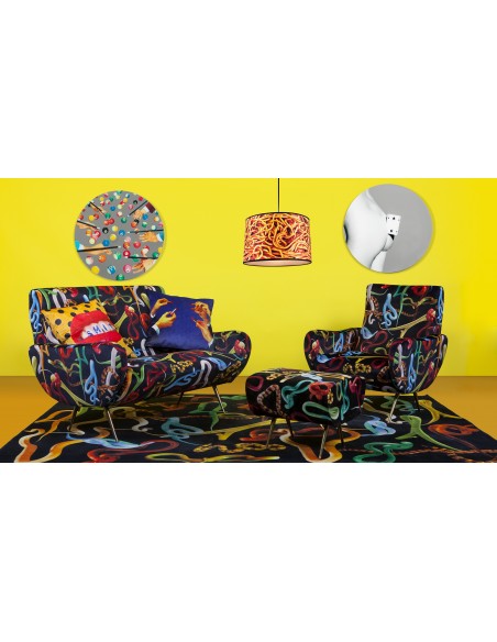 SELETTI Toiletpaper Rug  - Snakes