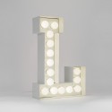 SELETTI Vegaz Metal Letter with LED - L