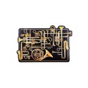 SELETTI Toiletpaper Tablemat Trumpets