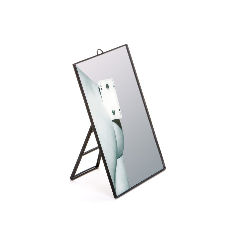 SELETTI Toiletpaper Mirror 17,5x23cm - Two Of Spades