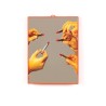 SELETTI Toiletpaper Mirror 22,5x29,5 cm - Lipstick