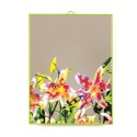 SELETTI Toiletpaper Mirror 30x40 cm - Flowers With Holes