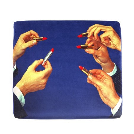 SELETTI Toiletpaper Pouf - Lipsticks