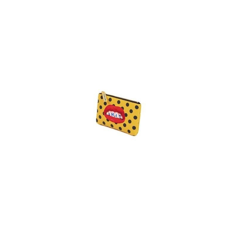 SELETTI Toiletpaper Coin Bag 15,5x9,5 - SHIT