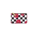 SELETTI Toiletpaper Coin Bag 15,5x9,5 - ROSES ON CHECK
