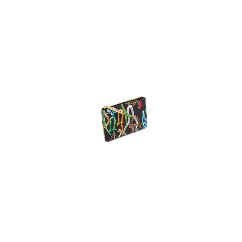 SELETTI Toiletpaper Coin Bag 15,5x9,5 - SNAKES