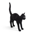 SELETTI The Jobby Cat Lamp Black