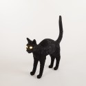 SELETTI The Jobby Cat Lamp Black