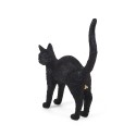 SELETTI The Jobby Cat Lamp Black