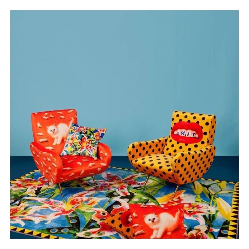 SELETTI Toiletpaper Armchair  - Lipsticks