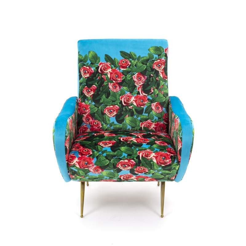 SELETTI Toiletpaper Armchair  - Roses