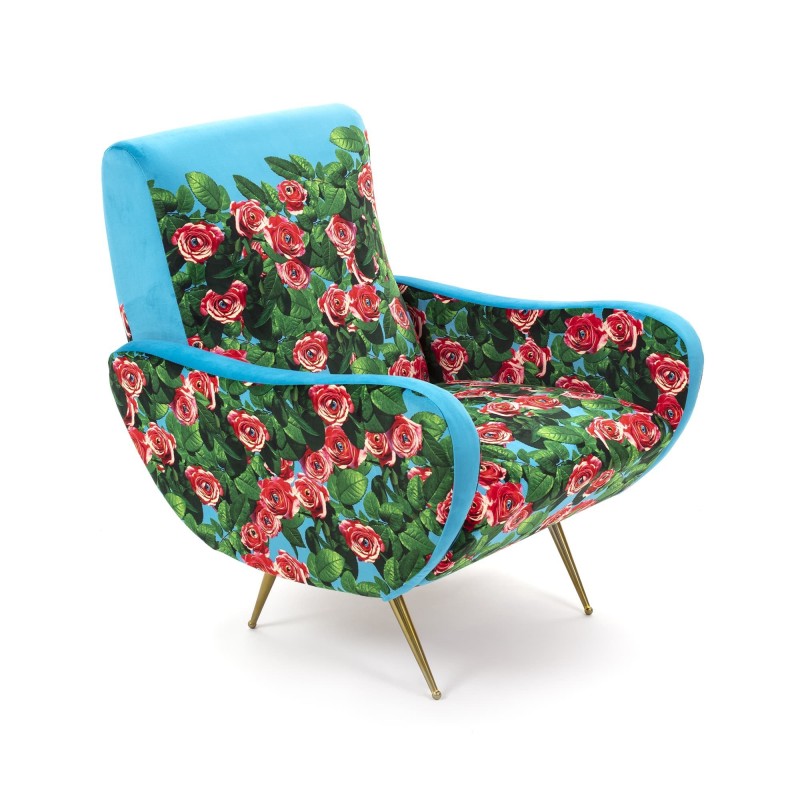 SELETTI Toiletpaper Armchair  - Roses