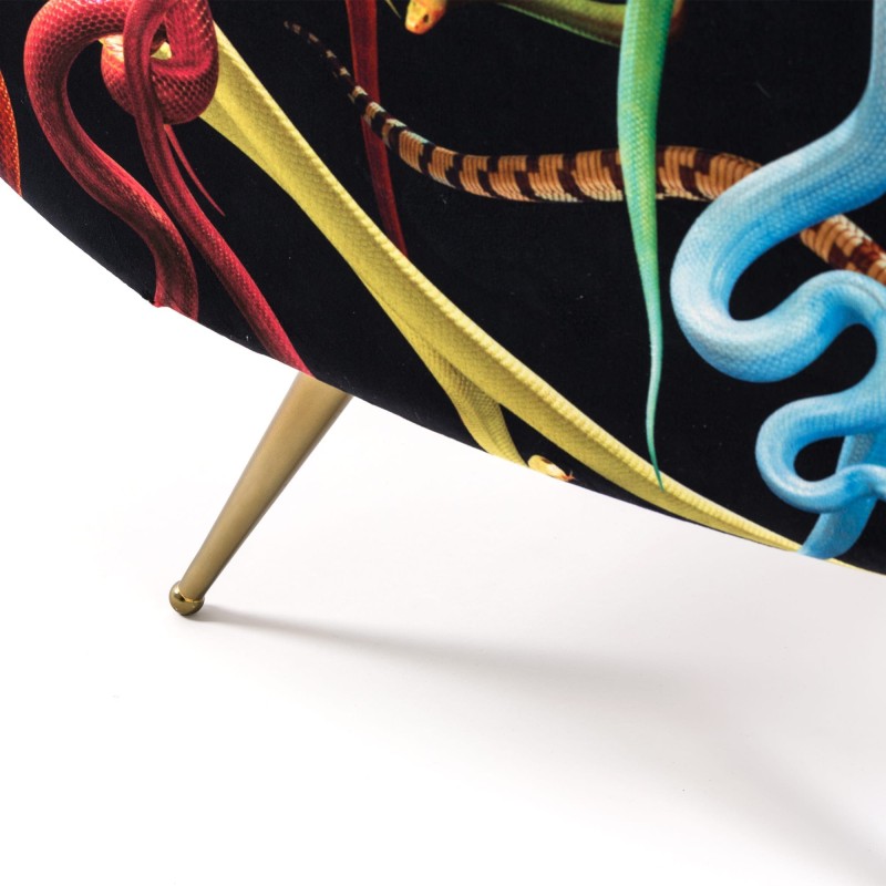 SELETTI Toiletpaper Armchair  - Snakes