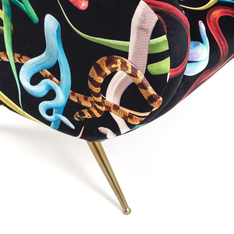 SELETTI Toiletpaper Armchair  - Snakes
