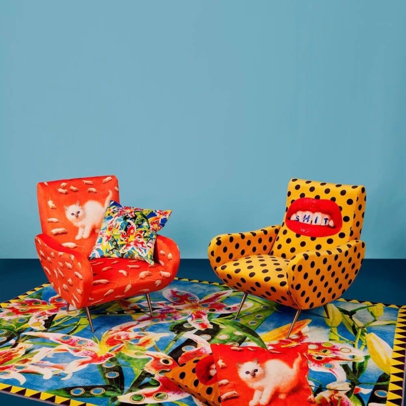 SELETTI Toiletpaper Armchair  - Snakes