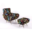 SELETTI Toiletpaper Armchair  - Snakes