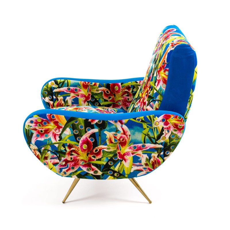 SELETTI Toiletpaper Armchair  - Flowers