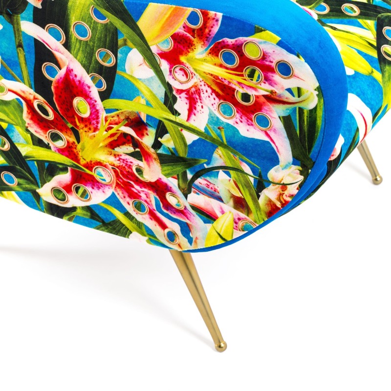 SELETTI Toiletpaper Armchair  - Flowers