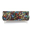 SELETTI Toiletpaper Three Seater Sofa - Snakes