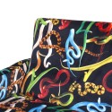SELETTI Toiletpaper Three Seater Sofa - Snakes