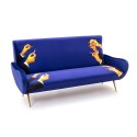 SELETTI Toiletpaper Three Seater Sofa - Lipsticks