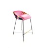SELETTI Toiletpaper High Stool - Pink - Lipsticks