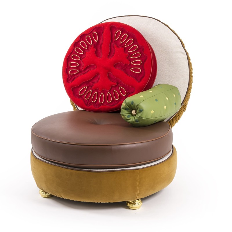 SELETTI Studio Job-Blow Tomato Cushion