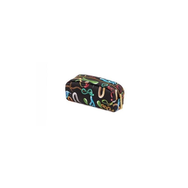 SELETTI Toiletpaper Beauty case Medium 20,5x7 h.9 - SNAKES