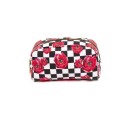 SELETTI Toiletpaper Beauty case Large 23x8 h.13 - ROSES ON CHECK