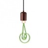 SELETTI T-holder holder ceiling in porcelain e27