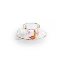 SELETTI Toiletpaper glass coffee set - tongue