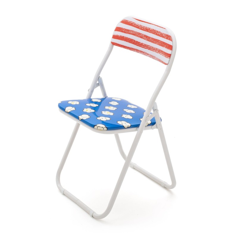 SELETTI Studio Job-Blow Folding chair  - Popcorn