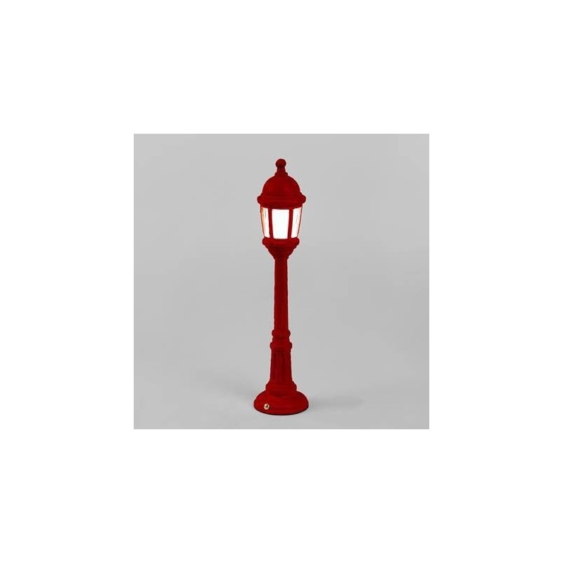 SELETTI Street Lamp Red Table lamp Red